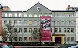 Nonnenstraße 38 mit dem Buchdruckmuseum (2021)