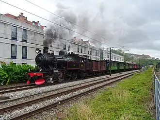 S2 1307 des Nordsjællands Jernbaneklub in Østerport (2021)