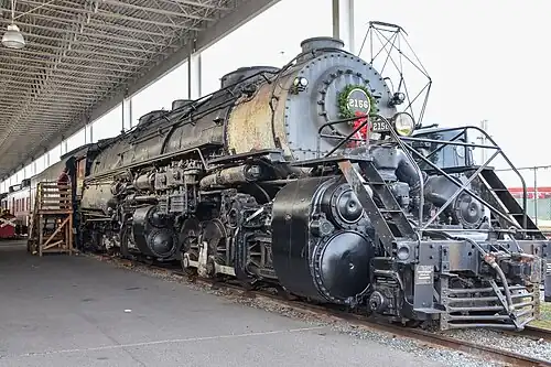 Erhaltene Y6a 2156 in Roanoke (Dezember 2016)