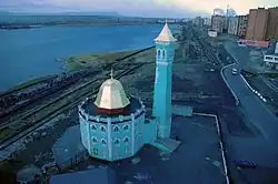 Die Nurd-Kamal in Norilsk ist die am nördlichsten gelegene Moschee der Welt.[22]