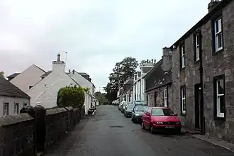 Gebäude im Ortszentrum