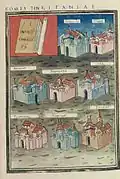 Notitia Dignitatum, Kastelle unter dem Befehl des Comes: Tamucus, Dugas, Aulucus, Bariensis, Sala, Pacatiana, Tabernas, Frigias