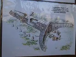 Rekonstruktion Gigantengrab