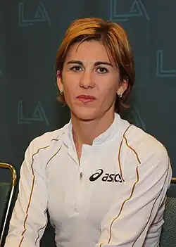 Nuța Olaru kam als Dreizehnte ins&nbsp;Ziel