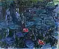 Claude Monet: Nymphéas reflets de saule, 1916–1919