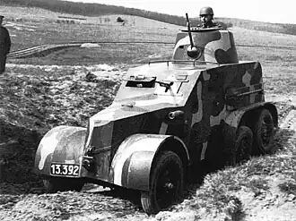 Der Panzerwagen Tatra OA vz. 30 (1934).
