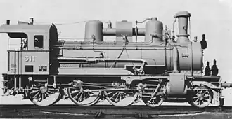 ÖNWB XIVb No. 611 spätere kkStB 11.11, ČSD 354.406 und DR 38 4301