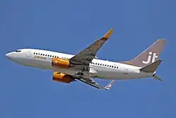 Boeing 737-700 der Jet Time