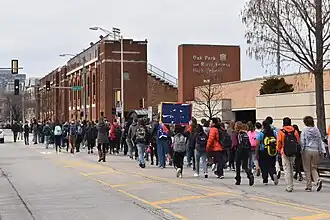 Schüler der Oak Park and River Forest High School