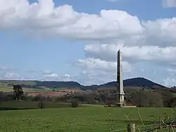 Obelisk, errichtet 1747