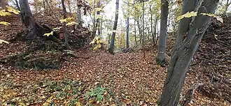 Sichernder oberer Halsgraben