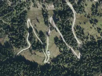 Obere Raineralm aus der Vogelperspektive