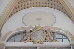 Wappen am Chororatorium