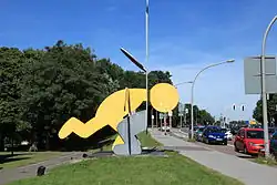 Head through belly, 1987–1989, Kaisergarten, Oberhausen