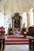 Hochaltar; 1969 hierher übertragen