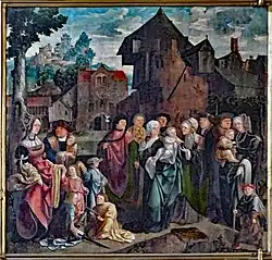 Heilige Sippe, Frangipani-Altar, Pfarrkirche Obervellach