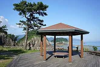 Aussichtsplattform bei Obiki-no-hana