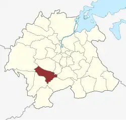 Lage des Dyrup Sogn in der Odense Kommune