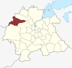 Lage des Korup Sogn in der Odense Kommune