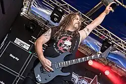 Gitarrist Rochus Pfaff