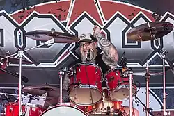 Schlagzeuger Marcel Müller