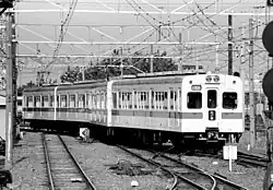 Odakyū-Schnellzug nach Katase-Enoshima (1979)