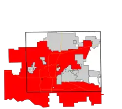 Lage im Oklahoma County