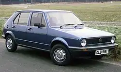 Golf I (Typ&nbsp;17) (1974–1983, in Südafrika als VW Citi Golf noch bis&nbsp;2009 gebaut; Cabrio:&nbsp;1979–1993)