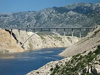 Maslenica-Autobahnbrücke "Novi" Maslenički most