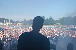 Blick von der Sony Stage