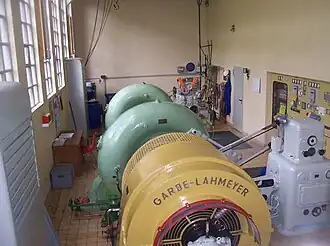 Wasserkraftwerk Oleftalsperre mit GL-Generatoren