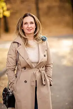 Porträt von Olga Sadowskaja im Jahr 2020