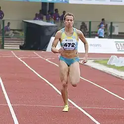 Olga Safronowa – ausgeschieden als Fünfte in 23,28&nbsp;s