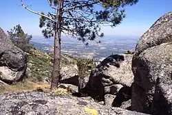 Felsformation bei Oliveira do Hospital