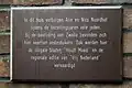 Gedenktafel für die Noordhofs