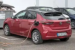 Opel Corsa-e, Heckansicht