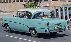Heck des Opel Rekord P1