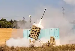 Das auch auf der Airbase stationierte Iron Dome Abwehrsystem soll vor Raketen der Hisbollah schützen