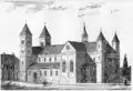 Südfassade ca. 1877