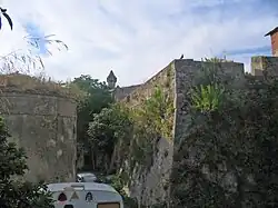 Teil der Befestigungsanlagen