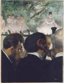 Die Orchestermusiker von Edgar Degas, 1872 (1874–1876)