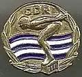 Schwimmabzeichen der DDR in der Stufe III
