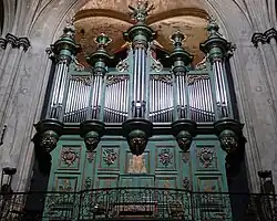 1746 fertiggestellte Orgel in der Kathedrale Saint-Sauveur in Aix-en-Provence