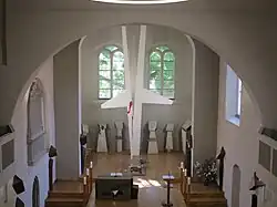 Altarraum der Barbarakirche