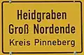 Heidgraben und Groß Nordende