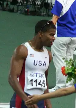 Terrence Trammell, dreifacher Silbermedaillengewinner (OS 2000, OS 2004, WM 2003), belegte Rang fünf