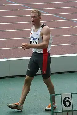 Arthur Abele stieg nach der vierten Übung, dem Hochsprung, aus dem Wettkampf&nbsp;aus