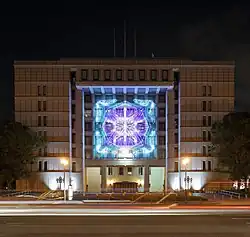 Das Rathaus bei Nacht