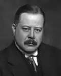 Oscar von Sydow, der Vertreter Schwedens in der Kommission und späterer Staatsminister (1921)