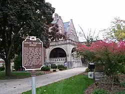 Hinweisschild des Historic Place